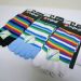 injinji　Performance Mini-Crew Rainbow＆Yoga Socks