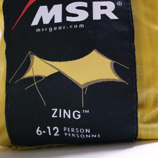 MSR ジング ZING 大型タープ | UTILITY Outdoor Select Shop