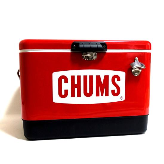 チャムス スチールクーラーボックス CHUMS Steel Cooler Box 54L 