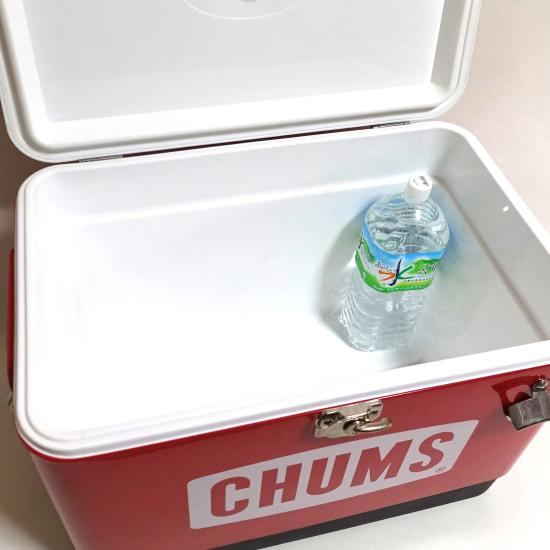 チャムス スチールクーラーボックス CHUMS Steel Cooler Box 54L 